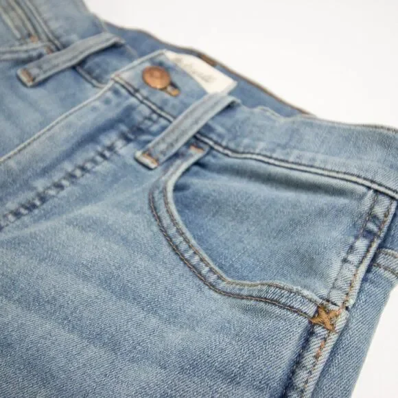 NEW Madewell Supersoft Stovepipe Jeans Plattwood, size 24 - Picture 8 of 16